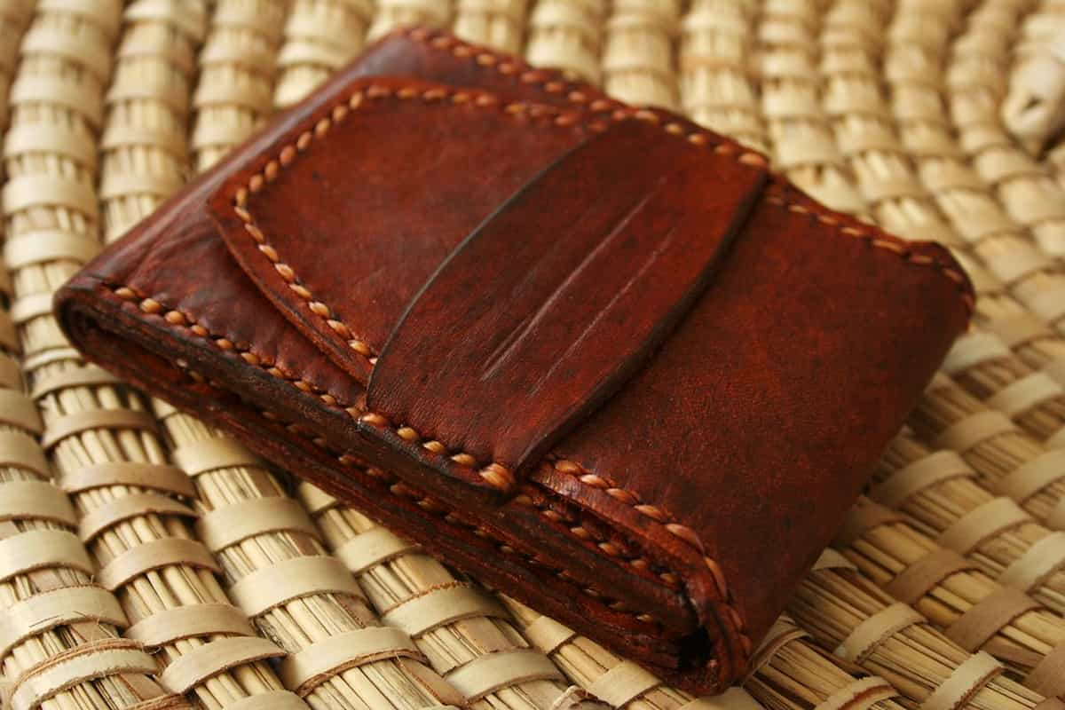 cow floater leather