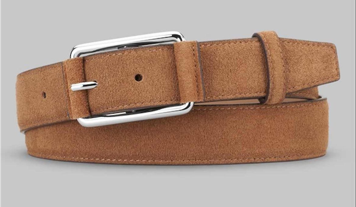 Buy suede leather belt