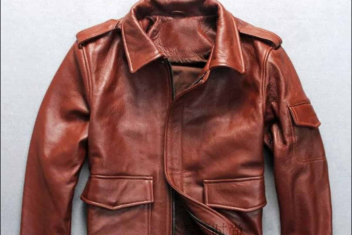 cowhide leather jacket