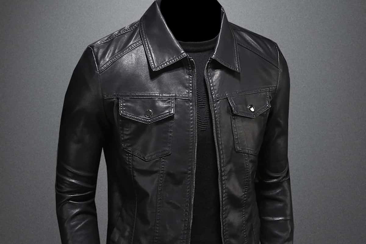 cowhide leather jacket