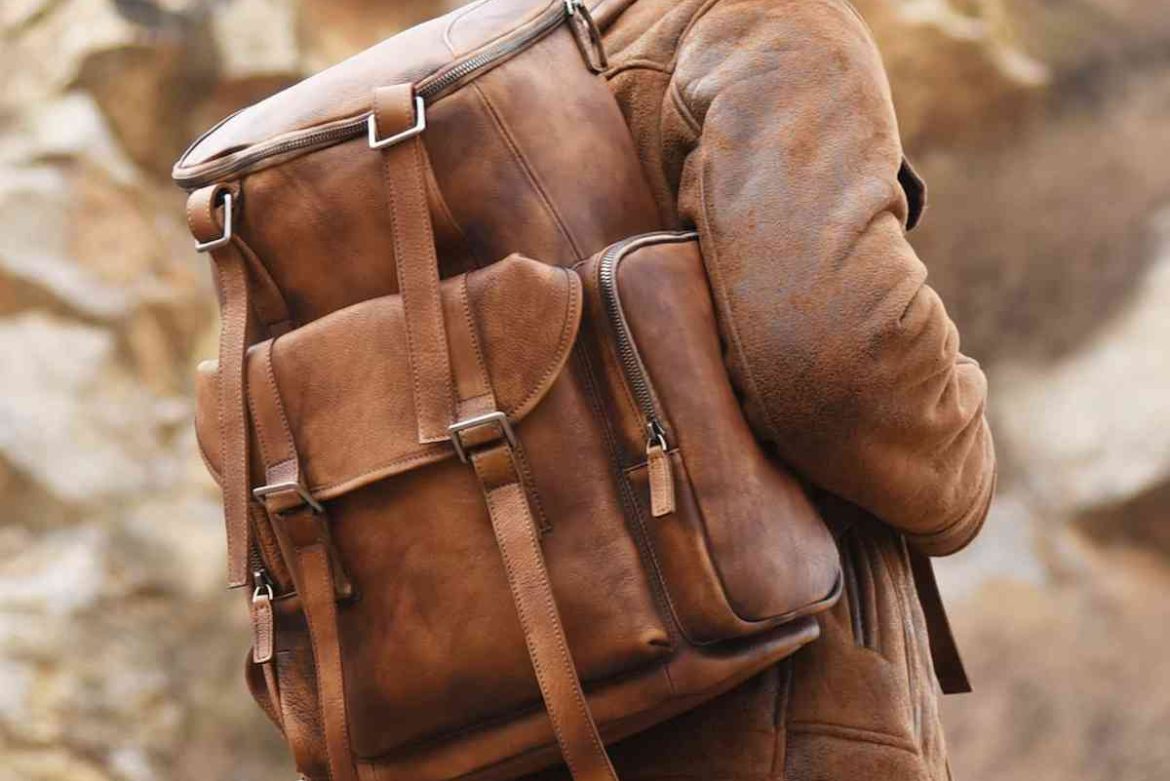 cow floater leather backpack and bag wholesalers