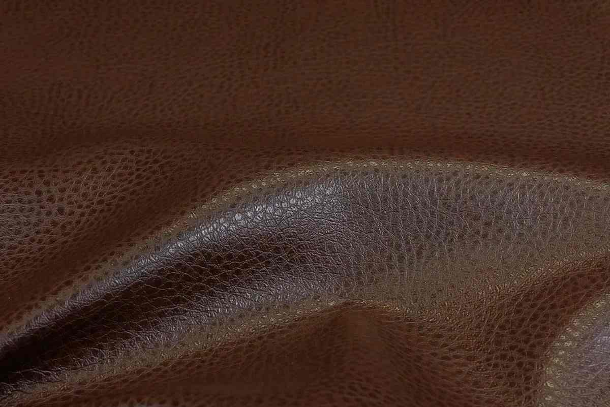 embossed cowhide leather