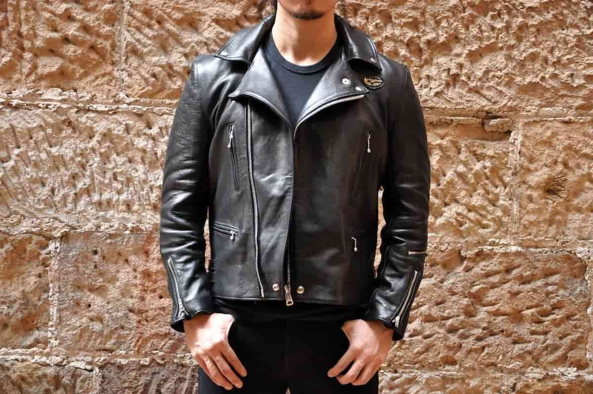 cowhide leather jacket