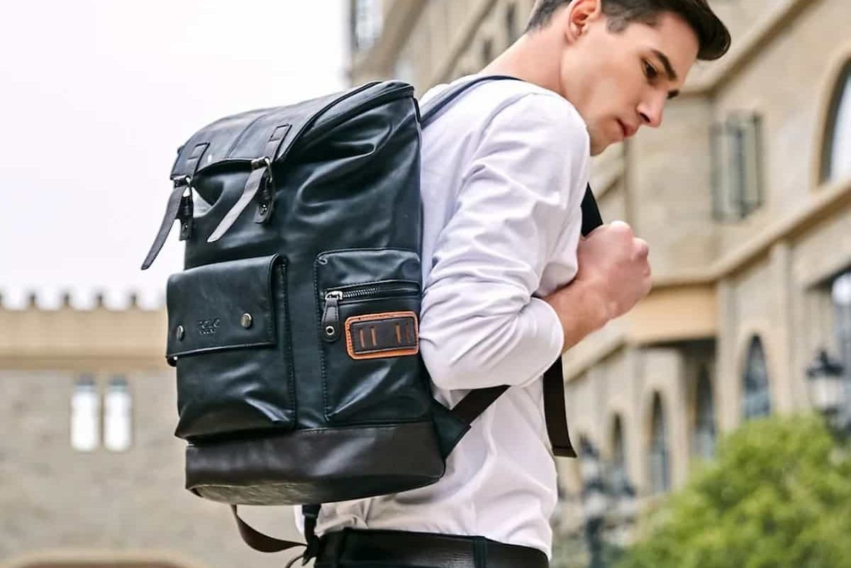 Best mens leather backpack brands