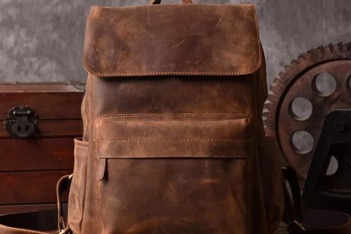 Best mens leather backpack brands