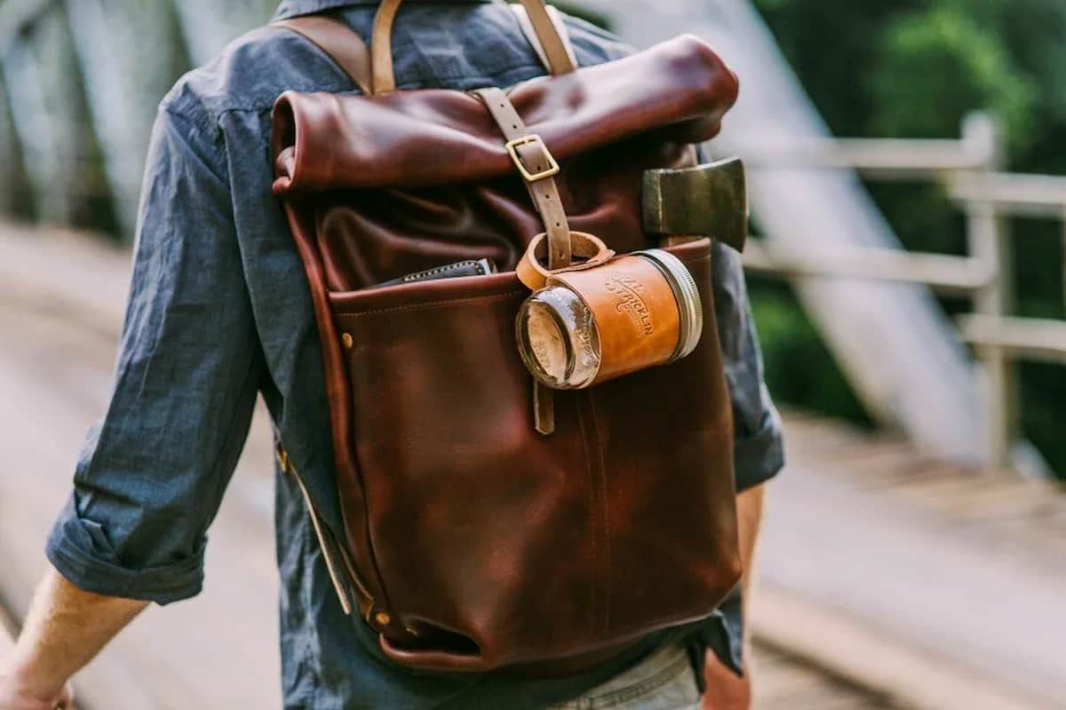 Best mens leather backpack brands