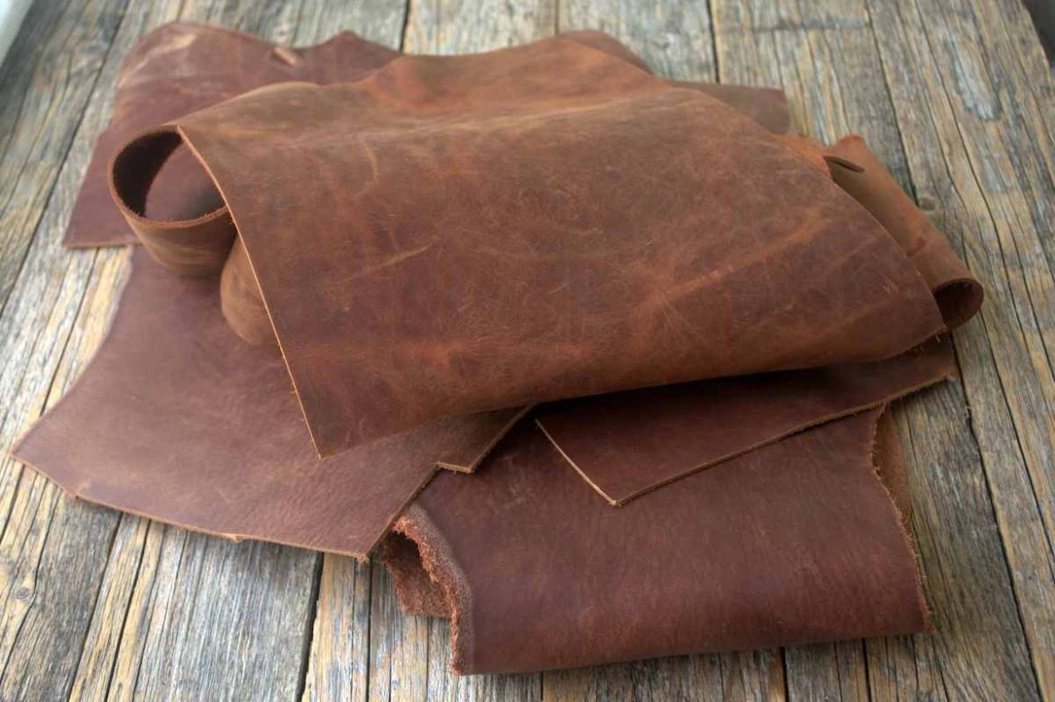 authentic expensive cowhide leather and the way of use