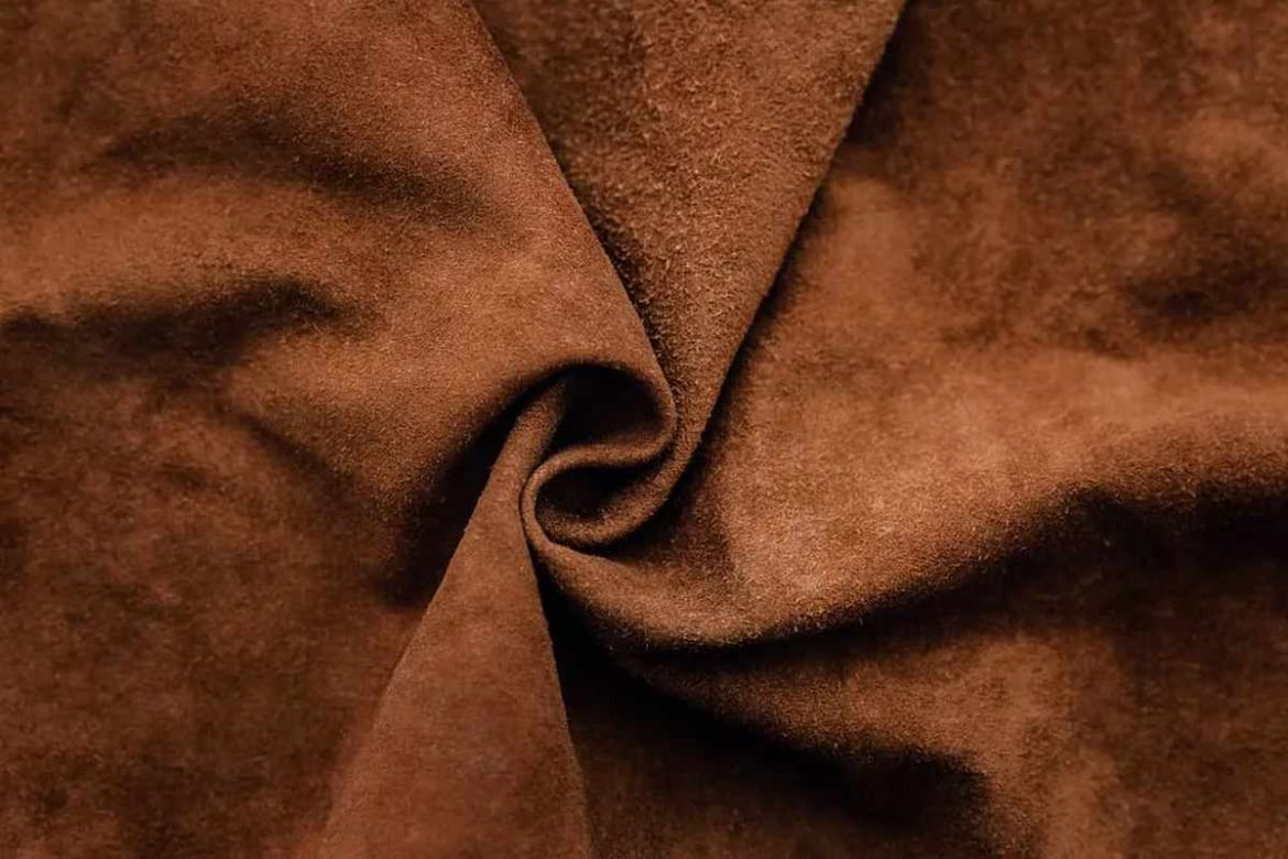 what is suede cowhide leather made of